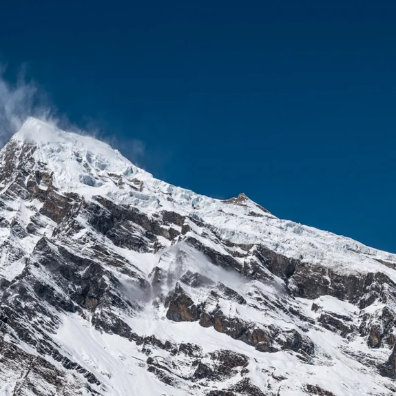View from Italian base Camp