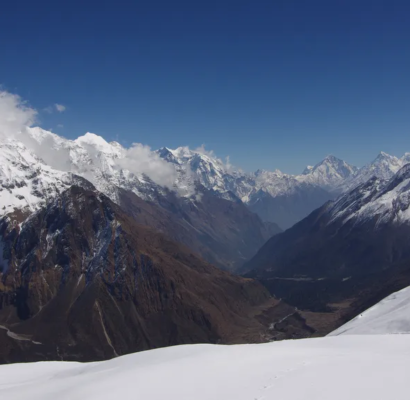 View from Manaslu Camp Camp