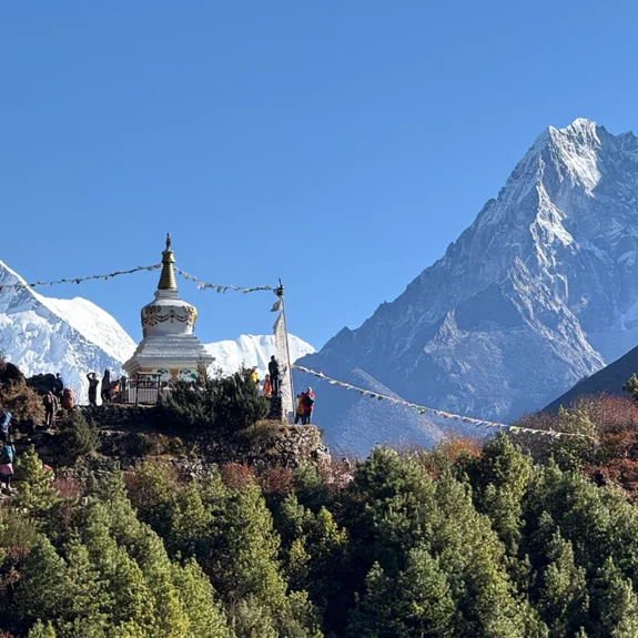 Kyanjuma on the way to Everest base camp