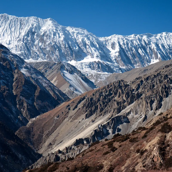 On the way to tilicho base camp