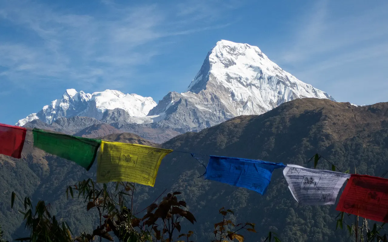 Ghorepani Poon Hill Trek Cost in 2026–2027: Complete Budget Breakdown 2 Ghorepani Poon Hill Prayer Flag